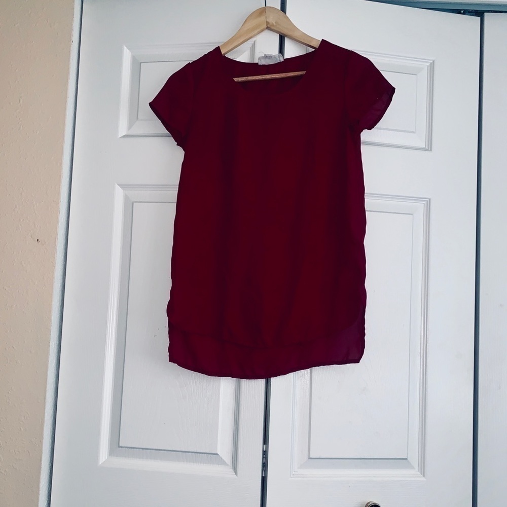 3 for 25 deal Pink rose blouse. 💗